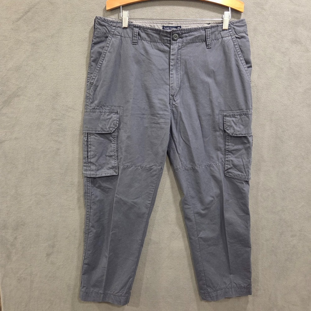 Vintage Y2K Faded Glory Cargo Pants Men 36x30 Grunge Gorpcore Baggy Army‎ Skater
